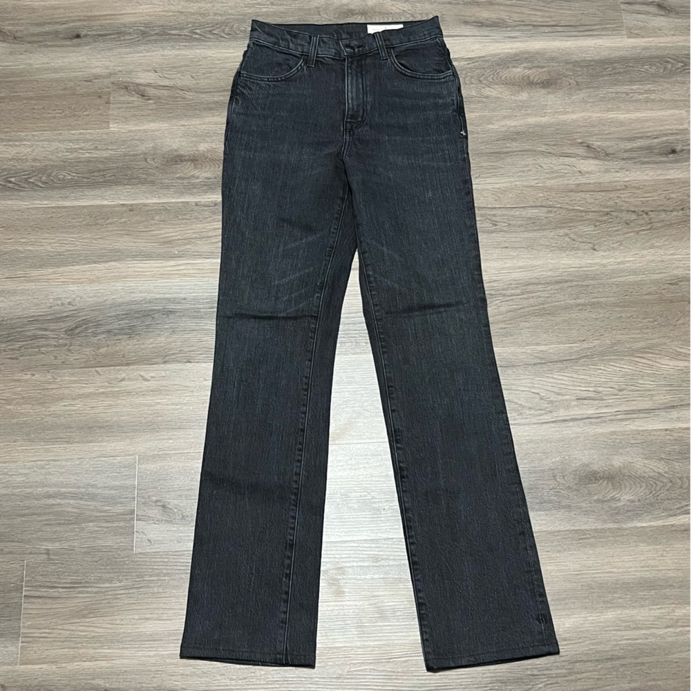 imogene + willie Black Straight-Leg Women's Jeans